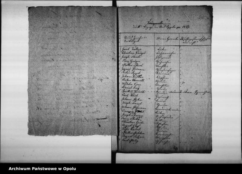 Obraz 20 z jednostki "Acta betreffend die Wahl der Stadt Verordneten für das Jahr 1822/23"