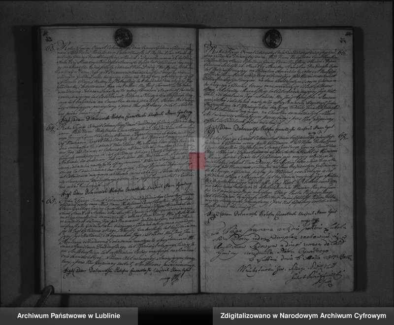 image.from.unit.number "Księga urodzeń, zapowiedzi, małżeństw i zgonów"