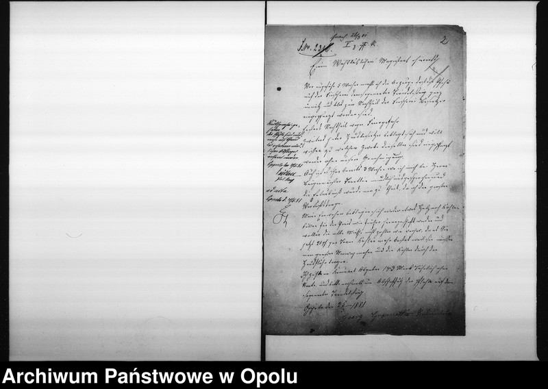 Obraz 6 z jednostki "Acta des Magistrats zu Oppeln betreffend den Treidelsteig auf der Fischerei Vol: II"