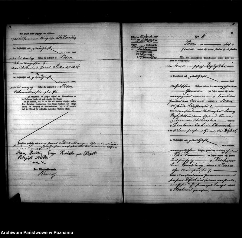 Obraz 8 z jednostki "Księga małżeństw"