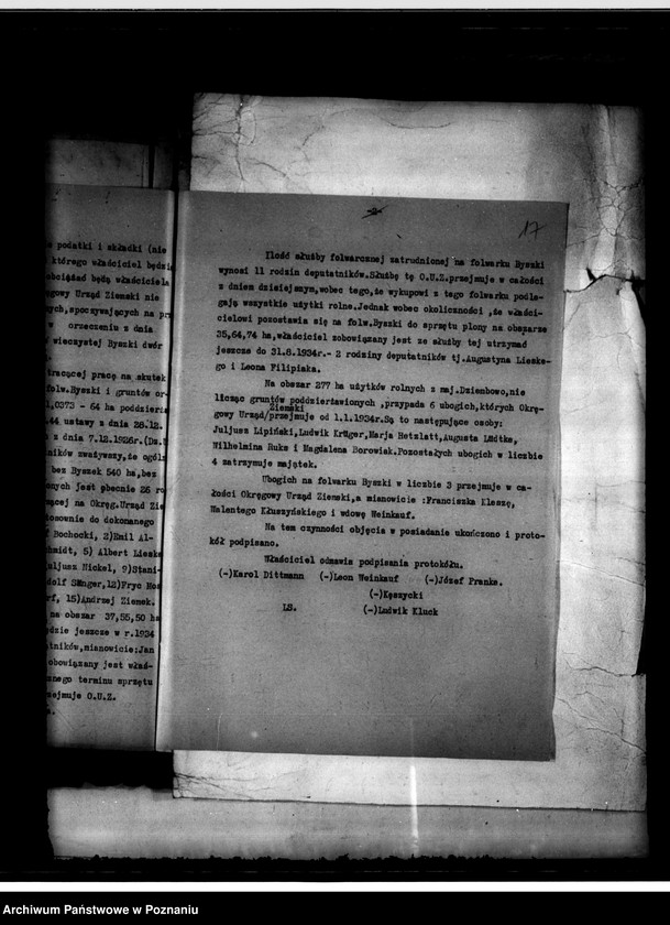 Obraz 20 z jednostki "Przewłaszczenie majątku Dziembowo, Byszki powiat chodzieski"