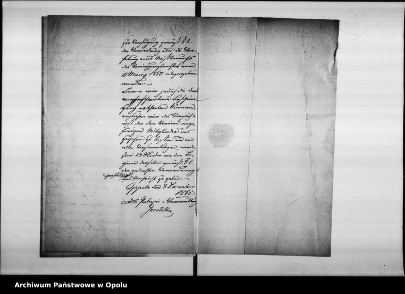 Obraz 10 z jednostki "Acta des Magistrats zu Oppeln betreffend den Verein für innern Mission in Oberschlesien"