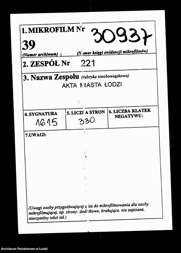 Obraz 2 z jednostki "Akta tyczące się rozkładów na pastora i sług kościelnych roku 1835"