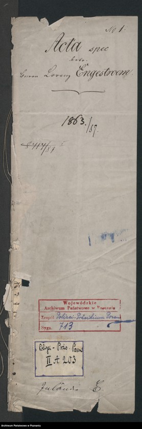 Obraz 2 z jednostki "A. betr. Baron Lorenz Engestroem"