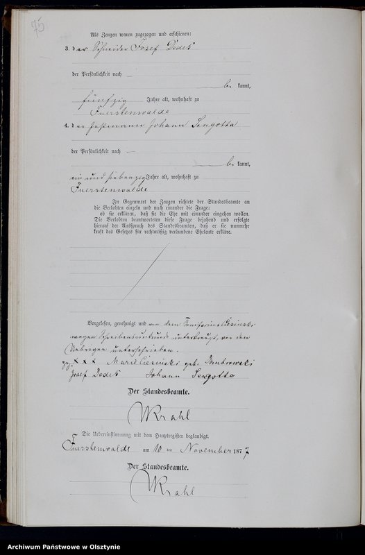 image.from.team "Urząd Stanu Cywilnego w Księżym Lasku pow. szczycieński"