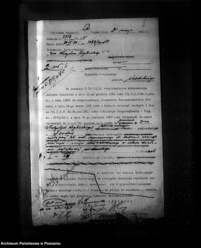 Obraz 12 z jednostki "Akta osobowe lekarza weterynarii dr. Władysława Kaplińskiego"