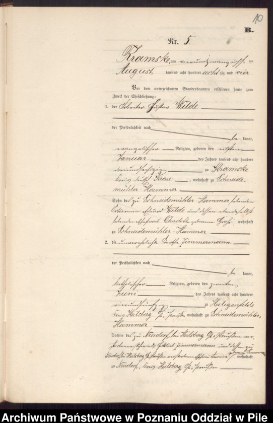 image.from.unit.number "Księga małżeństw"
