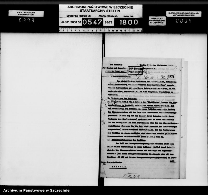 image.from.unit.number "Zinsbeihilfen für Schiffsneubauten, vol. II"