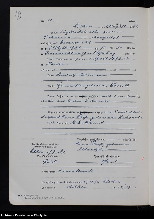 image.from.unit.number "Sterbe-Zweitbuch Nr 1 - 23"