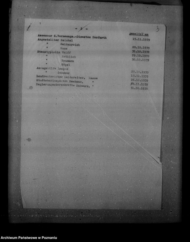 Obraz 7 z jednostki "Personal. Regierung und Landratsämter Posen"