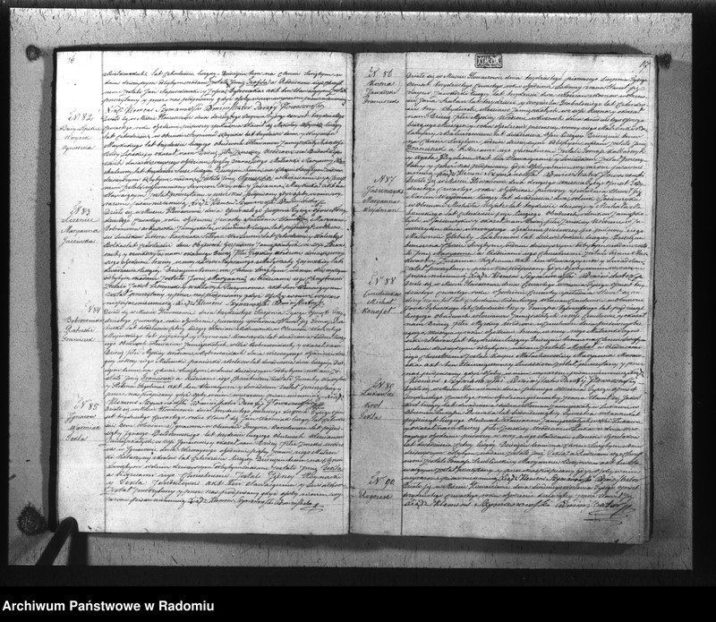 image.from.unit.number "Duplikat akt religijno cywilnych parafii Głowaczów na rok 1834"