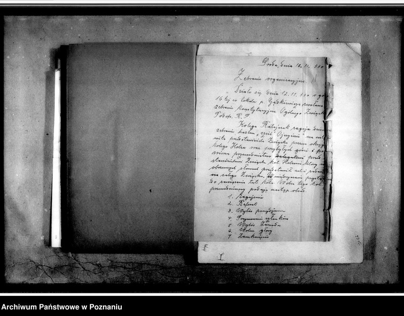 Obraz 5 z jednostki "Sprawozdania z zebrań związku - Koło Środa. Statut i regulamin"