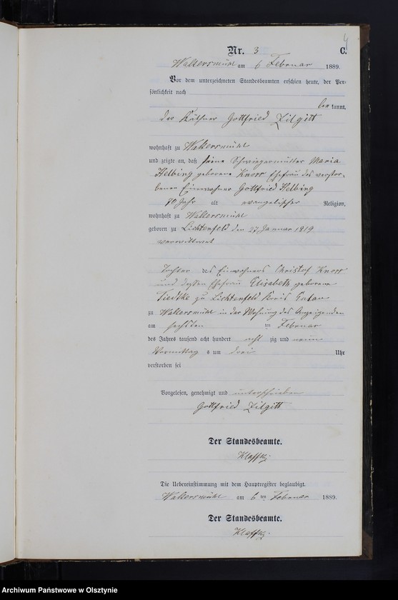 image.from.unit.number "Sterbe-Neben-Register Nr 1 - 43"