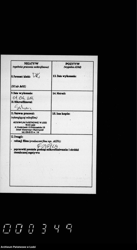 Obraz 3 z jednostki "O prodaži fabrikantam L. Louri i Ko gorodskoj nedvižimosti No 822^oo i na nej byšago cholernago baraka"