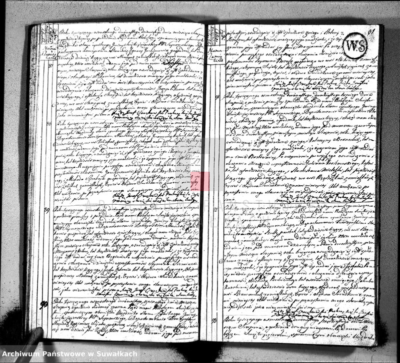 image.from.unit.number "Akta urodzonych gminy święto-jeziorskiey od 1-go stycznia 1812"