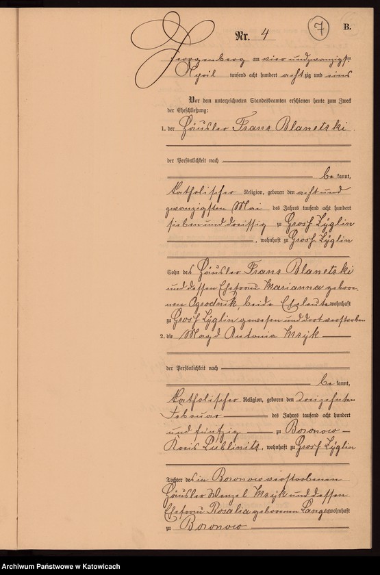 image.from.unit.number "Księga małżeństw nr 1-21"