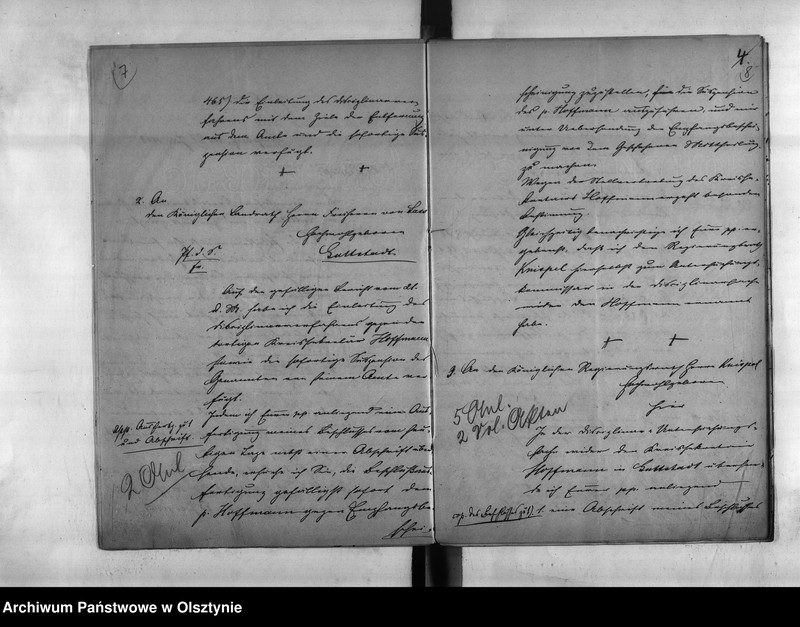 image.from.unit.number "Disciplinar-Untersuchung wieder den Kreissekretär Hoffmann [Hermann] in Guttstadt"