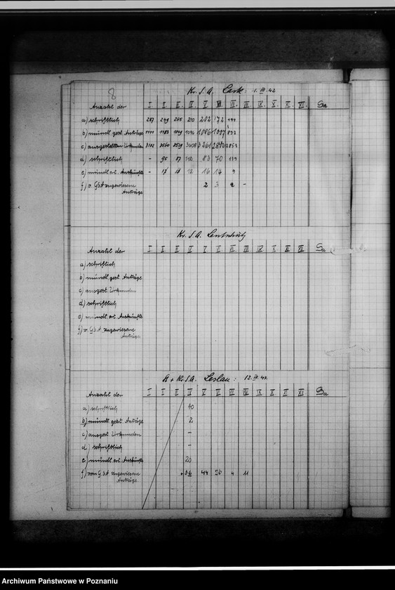 Obraz 12 z jednostki "Leistungsberichte der Kreissippenämter. Statistik"