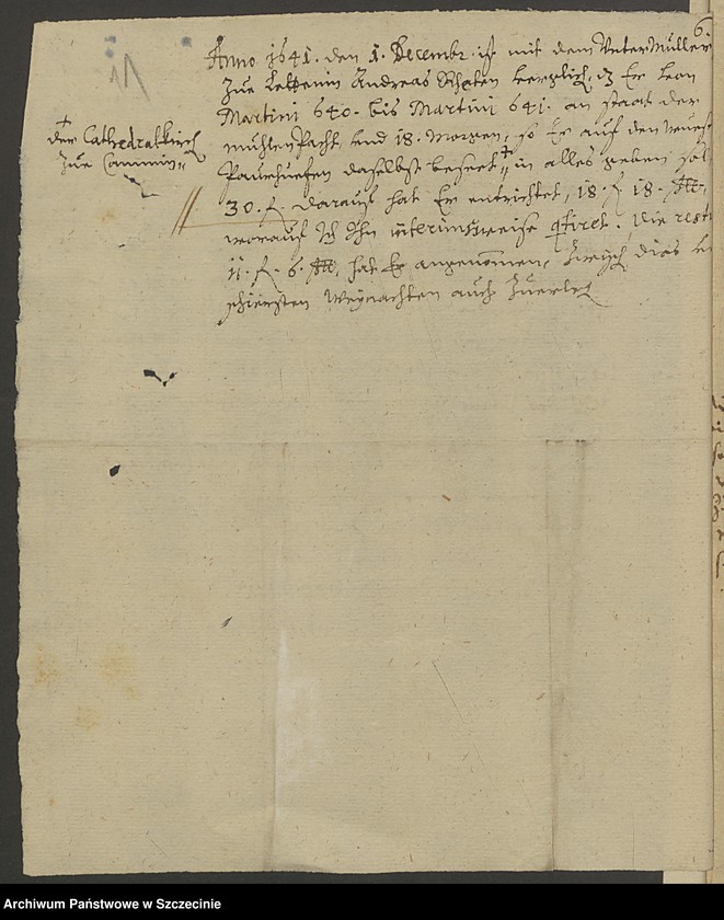 image.from.unit.number "Vizedominats-Hebungen darin Exekution in Kossin Kr. Pyritz."