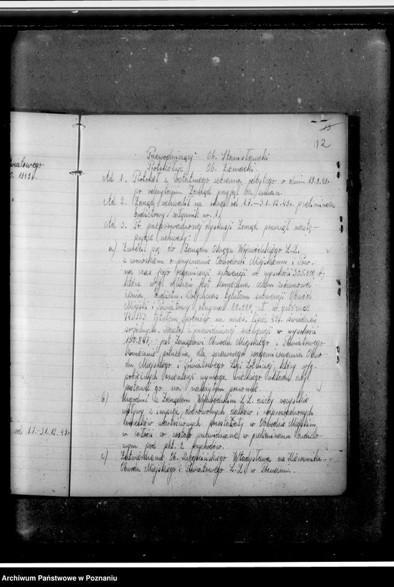 Obraz 16 z jednostki "Protokoły zebrań zarządu"