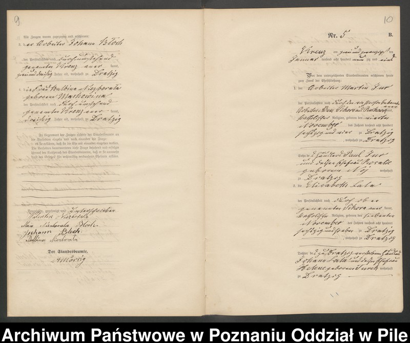 Obraz 8 z jednostki "Księga małżeństw"
