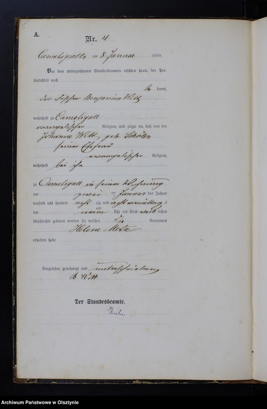 image.from.unit.number "Geburts-Haupt-Register Nr 1 - 199"