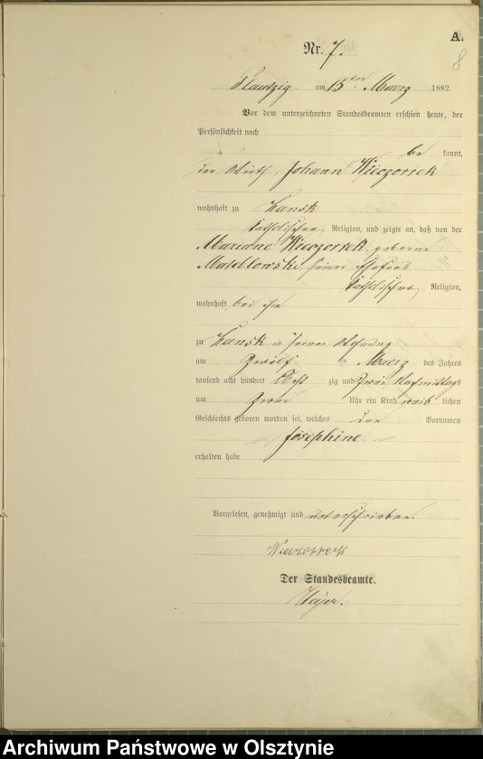 image.from.unit.number "Geburts-Haupt-Register Nr 1 - 29"