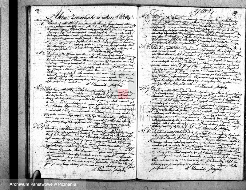 Obraz 11 z jednostki "Duplikat urodzonych, zaślubionych i zgonów"