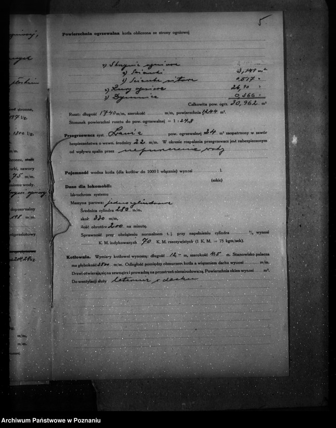 Obraz 9 z jednostki "Młyn parowy w Kiszewku, pow. obornicki własność St. Turno nr woj 114"