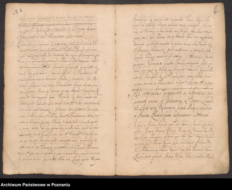 Obraz 8 z jednostki "Protocolon actorum officii consularis Posnaniensis."