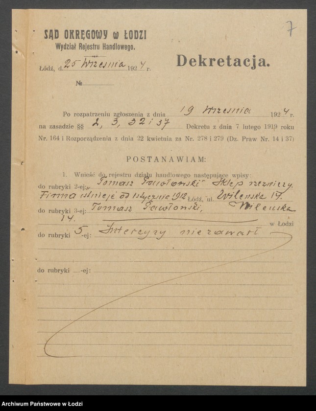 Obraz 9 z jednostki "Tomasz Pawłowski – sklep rzeźniczy"