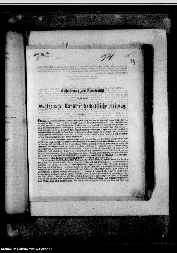 Obraz 17 z jednostki "Acta des landwirtschaftlichen Vereins Schildberger Kreises- korespondencja"