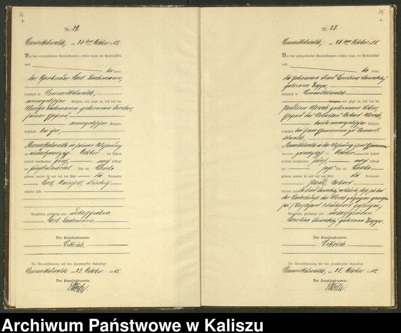 Obraz 15 z jednostki "[Księga urodzeń]"