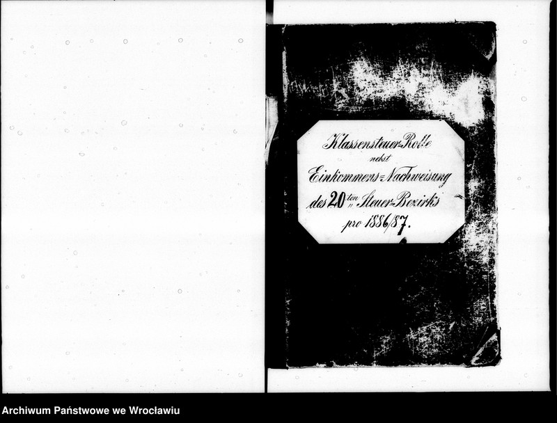 image.from.unit.number "Klassensteuerrolle nebst Eikommens - Nachweisung"