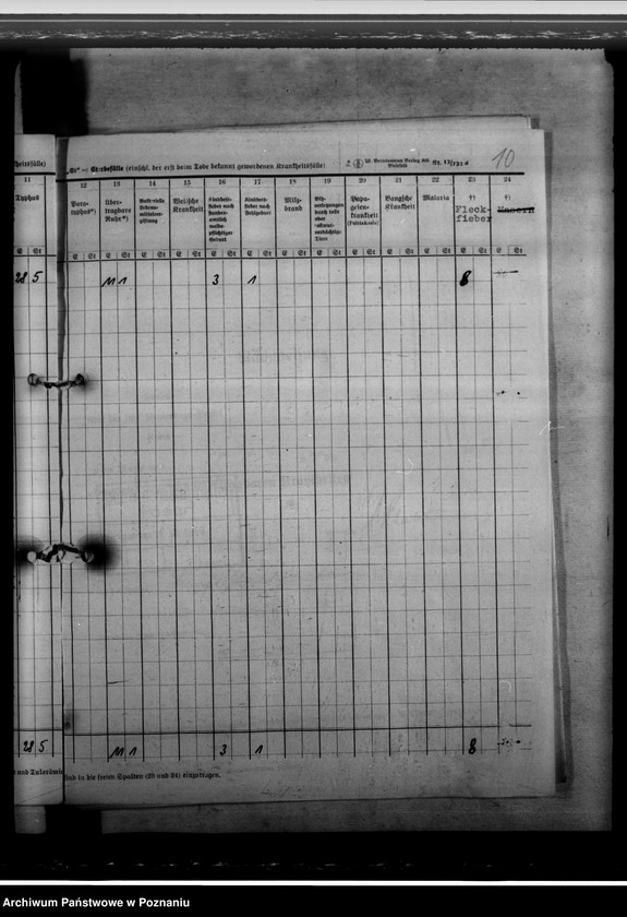 Obraz 14 z jednostki "Nachweisungen von übertragbaren Krankheiten"