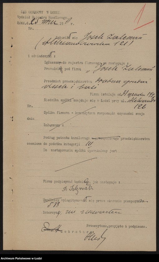 Obraz 3 z jednostki "Josek Zelcman – drobna sprzedaż desek i bali"