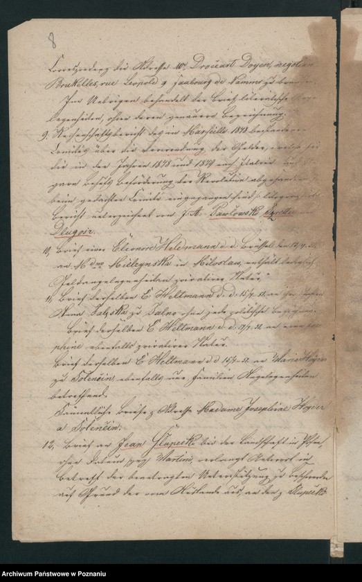 Obraz 11 z jednostki "A. betr. Jacubowski, Mitglied des Zentralkomitees auch Sir Lister genannt"