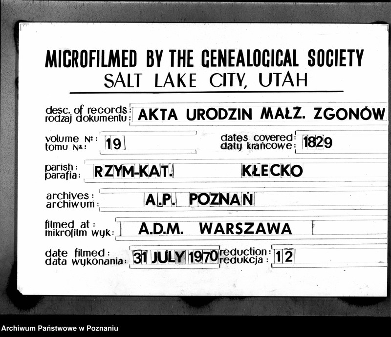 image.from.unit.number "Akta urodzonych, zaślubionych i zmarłych"