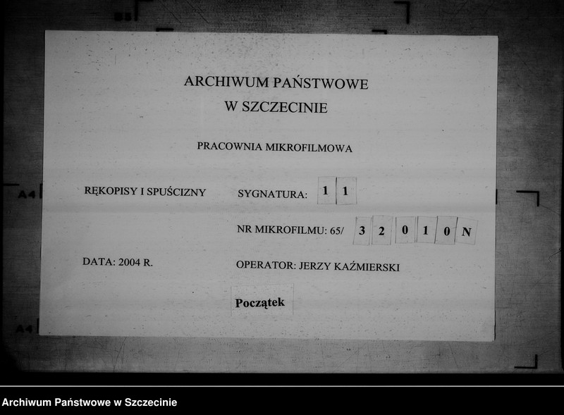 image.from.unit.number "Visitations - Abschied für das Concilium Academium zu Greifswald vom 20 November 1730."