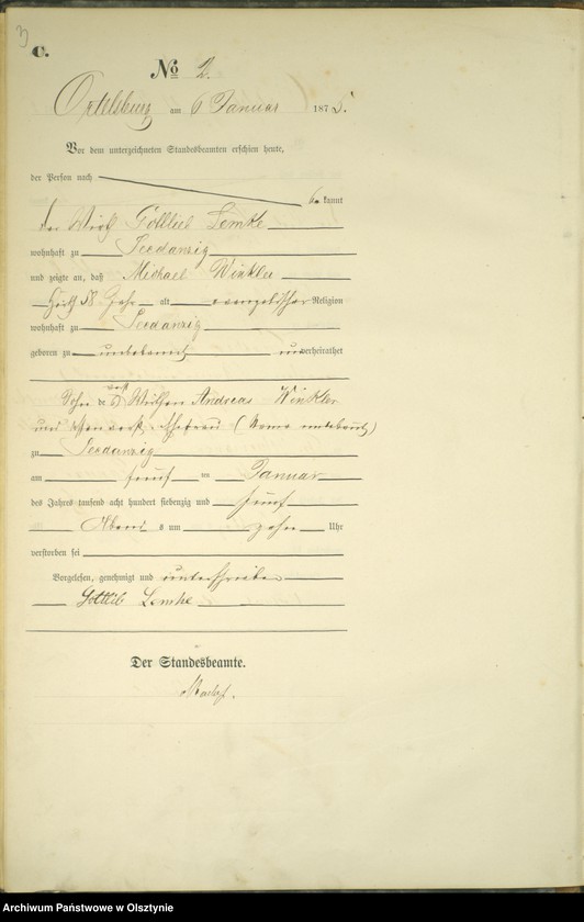 image.from.unit.number "Haupt-Sterbe-Register Nr 1 - 78"