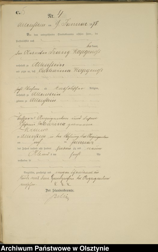 image.from.unit.number "Sterbe-Haupt-Register Nr 1 - 213"