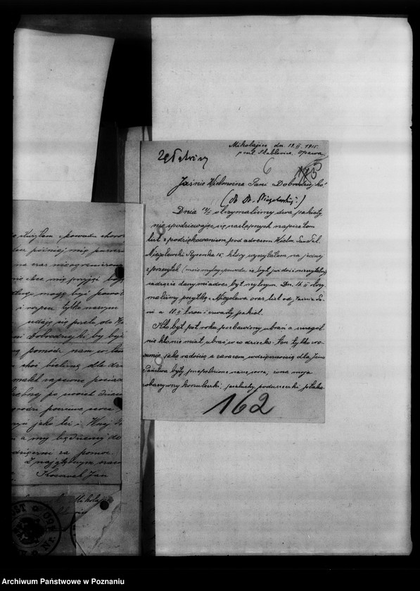 Obraz 10 z jednostki "Austria - Komitet Pomocy Polakom w zaborze austriackim - korespondencja różna"