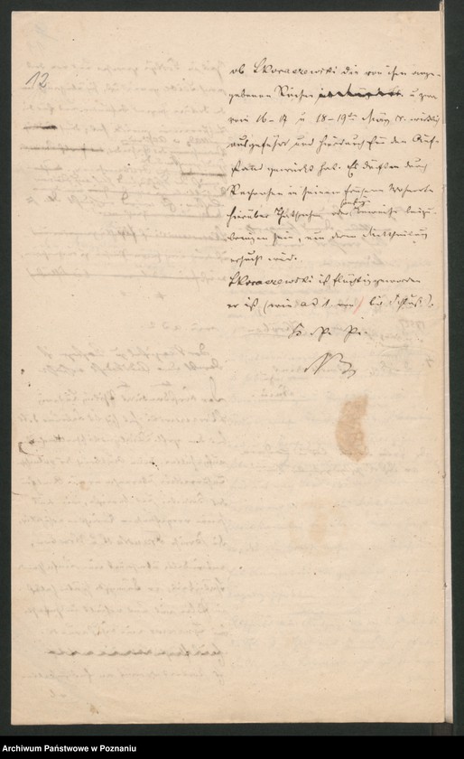 Obraz 17 z jednostki "A. betr. die Familie von Skoraszewski"