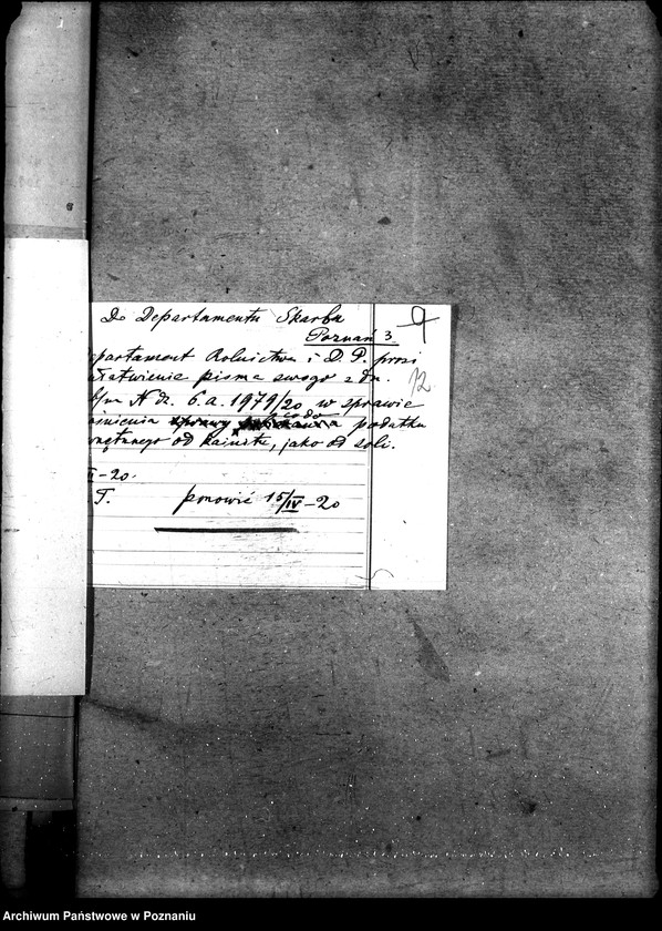 Obraz 16 z jednostki "Sprawy szczegółowo-administracyjne Sztuczne nawozy potasowe"