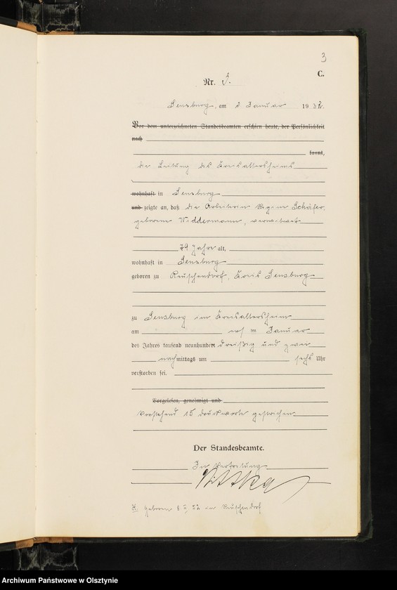 image.from.unit.number "Sterbe-Haupt-Register Nr 1-211"