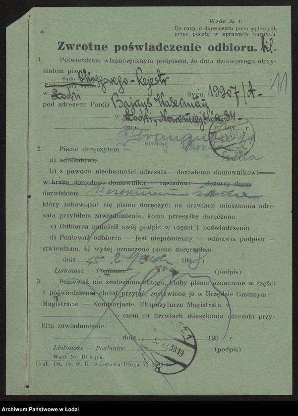 Obraz 13 z jednostki "Bajnys Waserman- drobna sprzedaż przyborów do czapek"