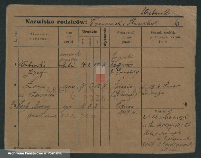 Obraz 15 z jednostki "Wabankiewicz - Wąchowicz"