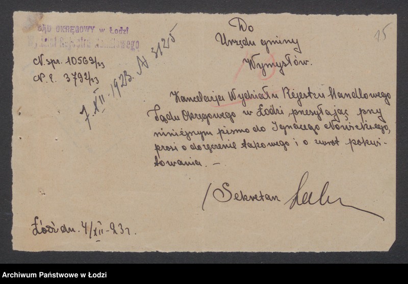 Obraz 17 z jednostki "Ignacy Nowicki- cegielnia"