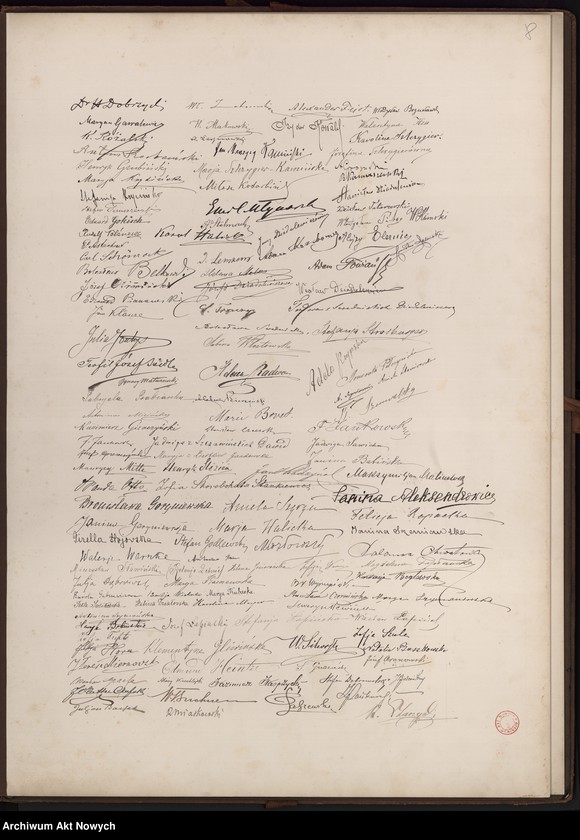 image.from.unit.number "Ignacemu Janowi Paderewskiemu. Album podpisów zebranych z okazji przyjazdu do Warszawy"