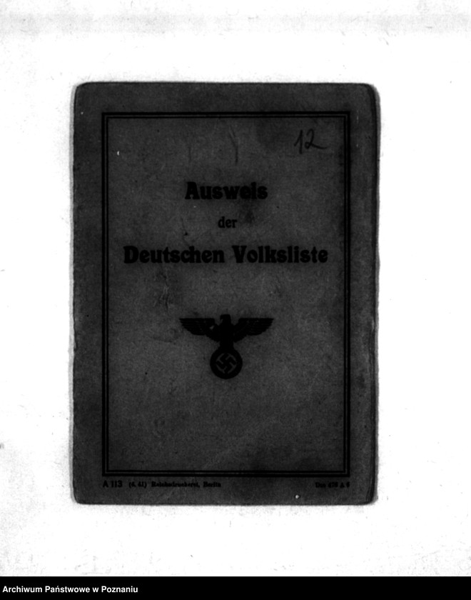 Obraz 17 z jednostki "[Akta personalne wychowanki Ruth Else Mager, ur. 3 XI 1937]."